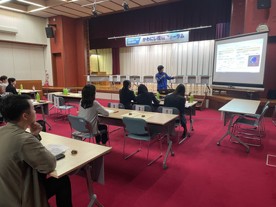 想良さん発表の様子