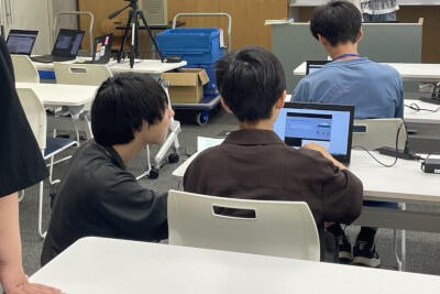 塾生との交流の様子