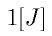 1[J]