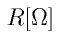 R \rm{ [\Omega]}