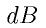 dB