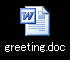 Windowsでは拡張子のついたファイルはダブルクリックすると関連付けされたプログラムで開くことができる。