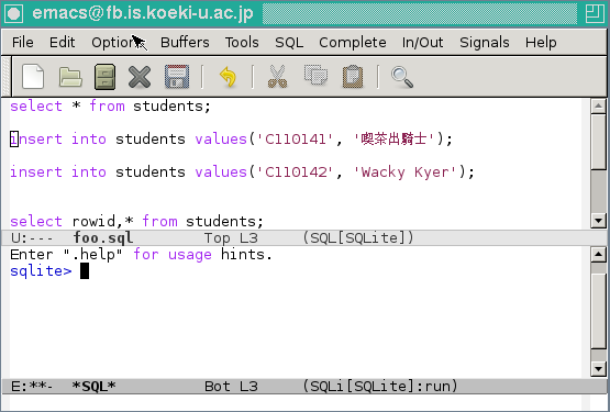 sql-mode startup